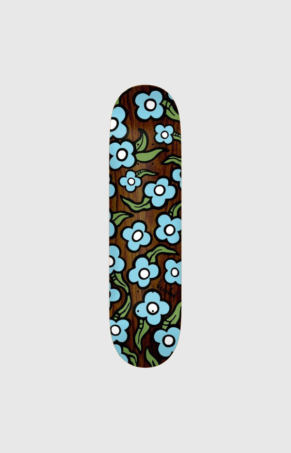Krooked Wild Style Flowers Skateboard Deck 8.5"