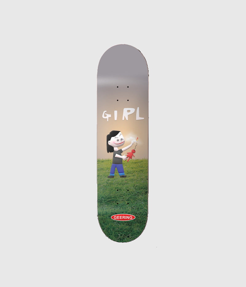 Girl Skateboards Breana Geering "Fireworks" Skateboard Deck 8.25"