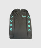 Lariatt "Bolts" Long Sleeve T-Shirt Black