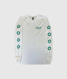 Lariatt "Bolts" Long Sleeve T-Shirt White