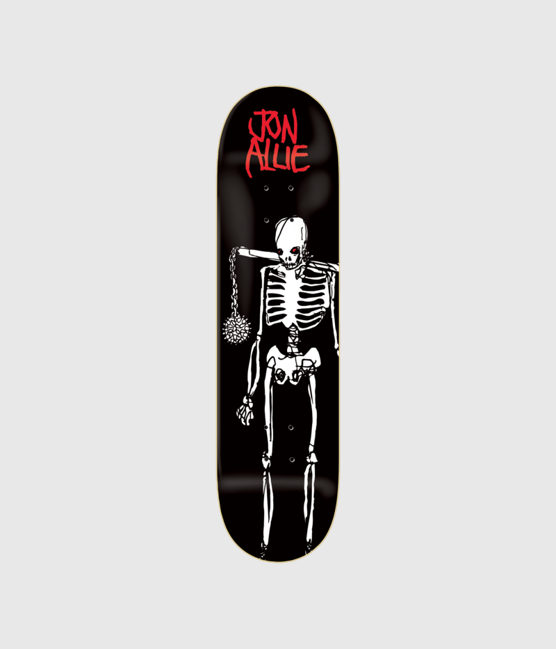 Zero Skateboards Living Dead Allie Skateboard Deck 8.125" Lariatt