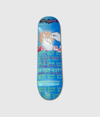Lovenskate 20th Anniversary Skateboard Deck 8”