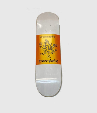 Lovenskate ' All You Need Is' Skateboard Deck 8.3”