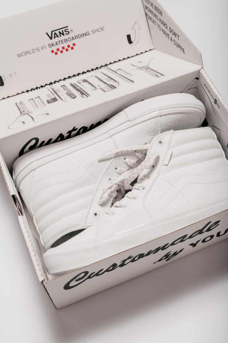 Lovenskate X Vans Custom Shoe Sk8 Hi Lariatt