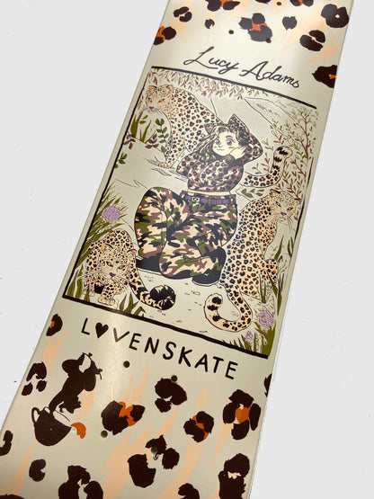 Lovenskate Lucy Adams "Master Of Camo" Pro Board 8"