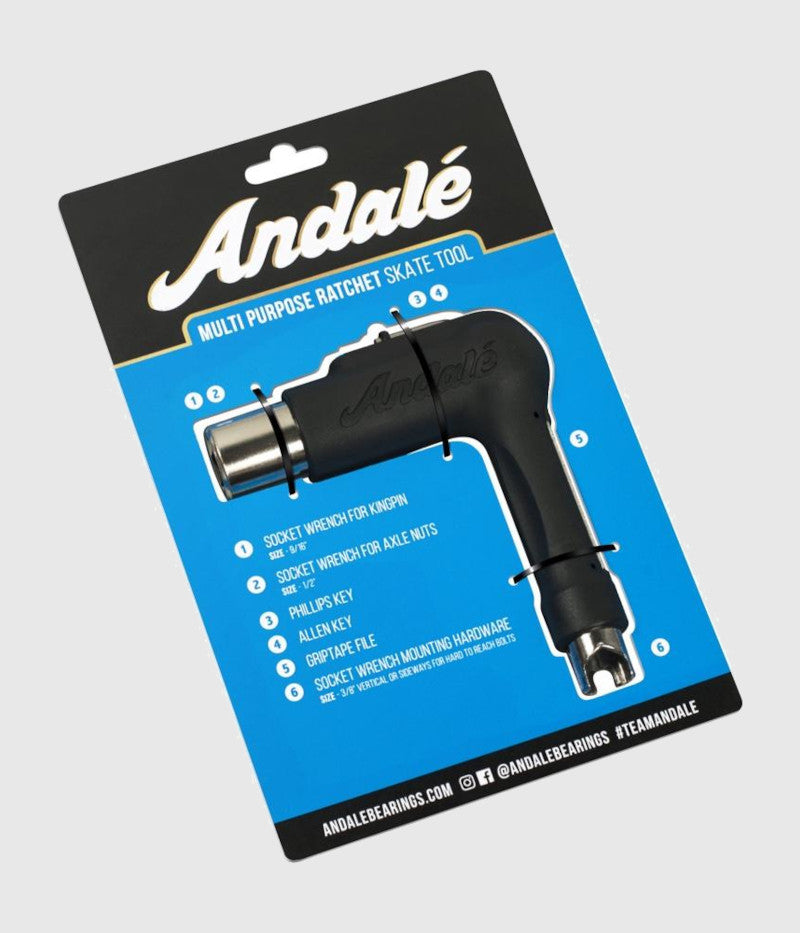 Andale Multi Purpose Ratchet Tool Black