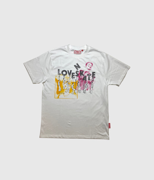 Lovenskate "Side Show" Tee White