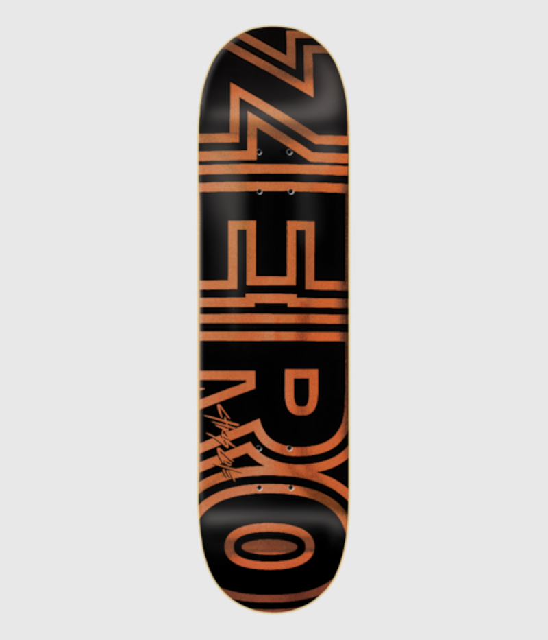 Zero Skateboards Chris Cole Signature Bold Skateboard Deck 8.25"