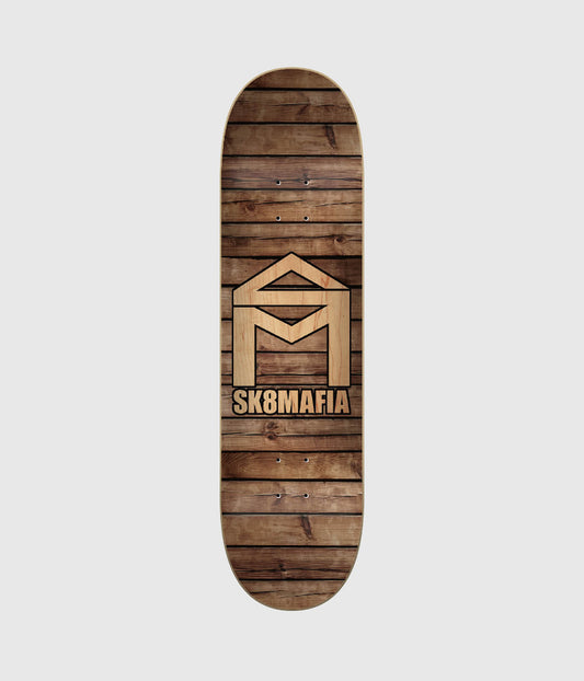 Sk8Mafia House Logo Wood Skateboard Deck 8.25"