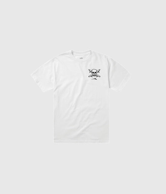 Lakai x Fourstar Street Pirate Tee White