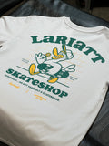 Wildlife Club x Lariatt Skate Duck Tee White